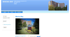 Desktop Screenshot of marinabay.ca
